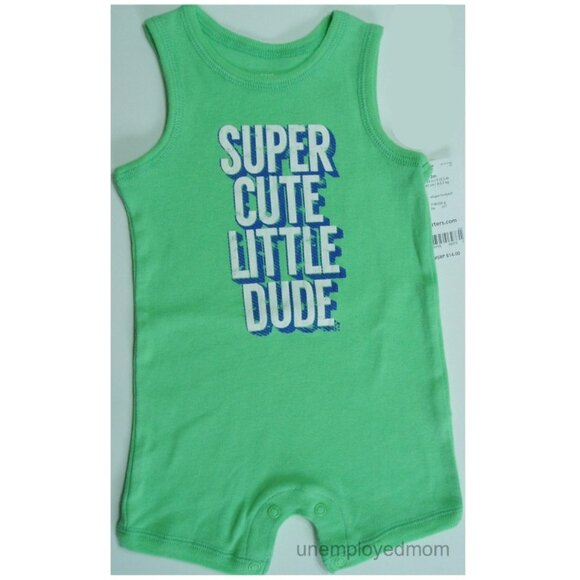 Summer Outfit Bodysuit Bib Romper Dude Grandpa Handsome Awesome Baby Boys - Picture 2 of 9